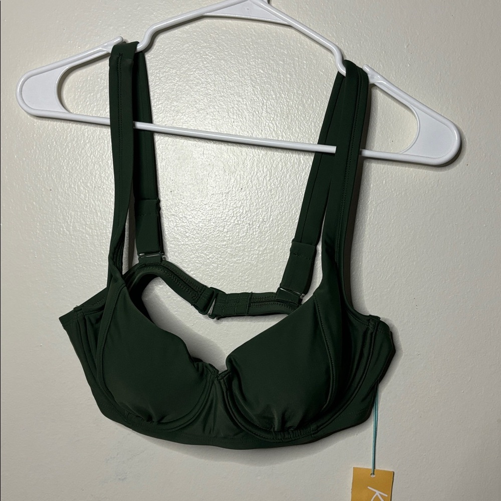 Green Bikini Top